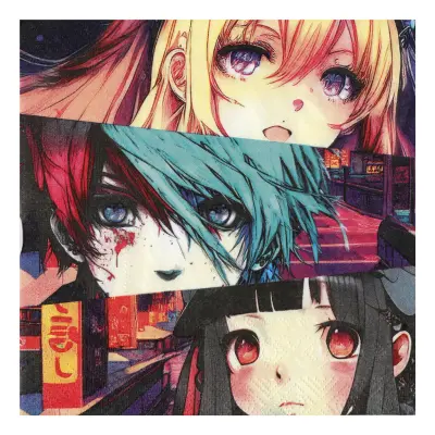 Servetter Manga - 20-pack