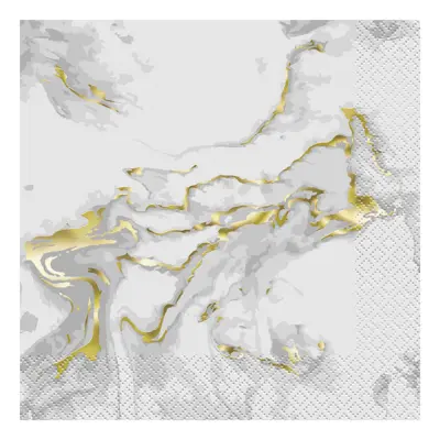 Servetter Marmor - 20-pack