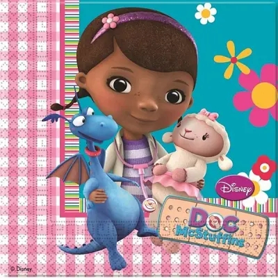 Servetter med Doc McStuffinss 20-pack