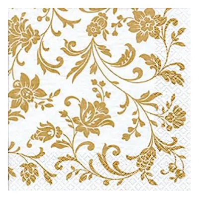 Servetter Medaljong Guld - 20-pack