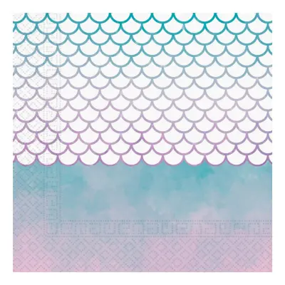 Servetter Mermaid - 20-pack