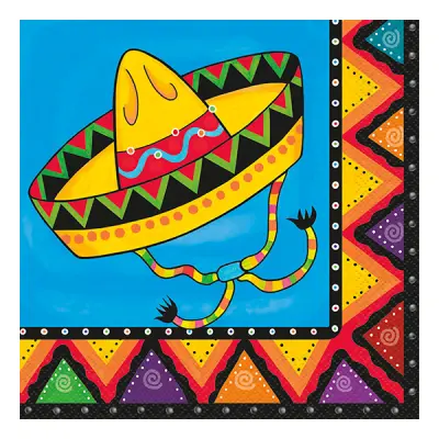 Servetter Mexico Fiesta - 20-pack