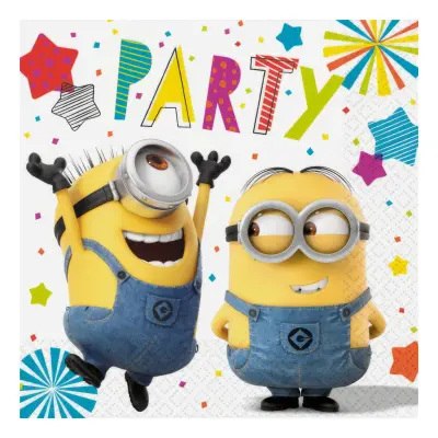 Servetter Minions - 16-pack