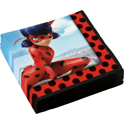 Servetter Miraculous 20-pack