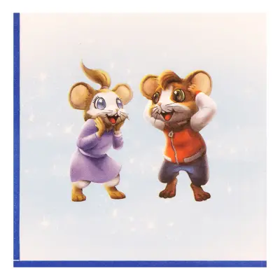 Servetter Musse&Helium - 16-pack