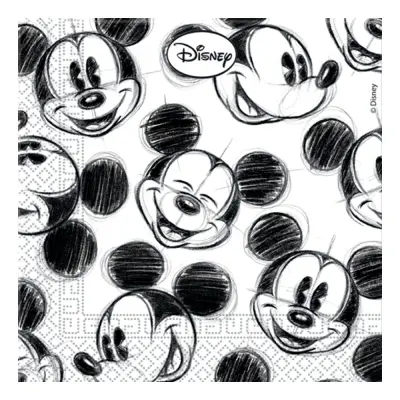 Servetter Musse Pigg Retro - 25-pack