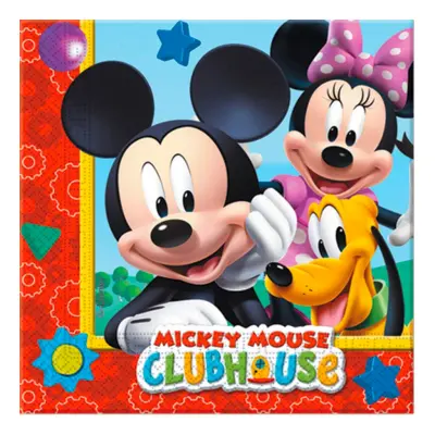 Servetter Musses Klubbhus - 20-pack