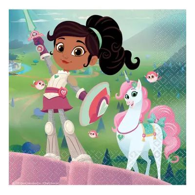 Servetter Nella Riddarprinsessan - 16-pack