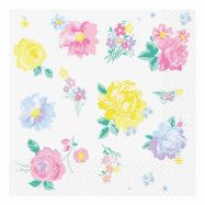 Servetter Påsk Blommor - 16-pack