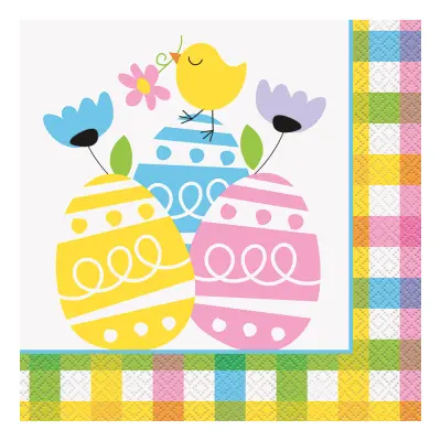 Servetter Påsk Flerfärgade - 20-pack