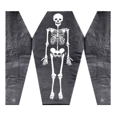 Servetter Pop Out Skelett - 16-pack