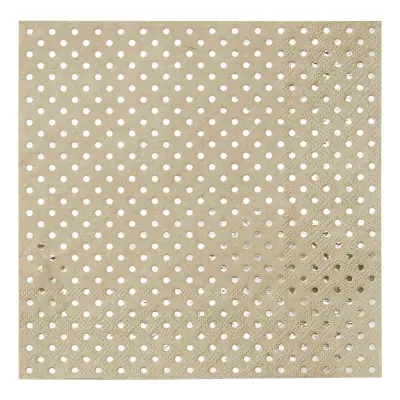 Servetter Prickar Guld