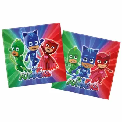 Servetter Pyjamashjältarna 20-pack