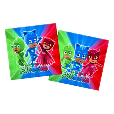 Servetter Pyjamashjältarna - 20-pack