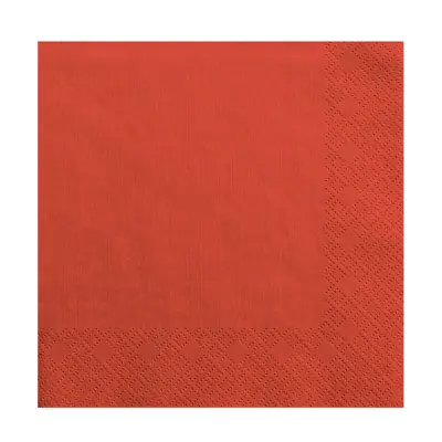 Servetter Röd 20-pack
