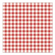 Servetter Röd Rutig - 30-pack