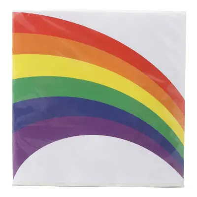 Servetter Regnbåge - 20-pack