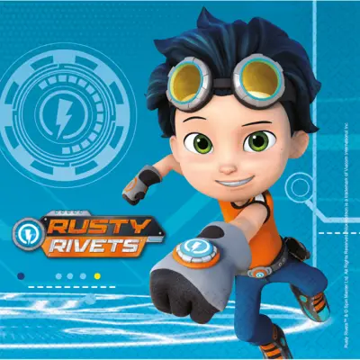 Servetter Rusty Rivets 16-pack