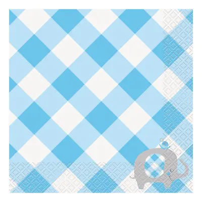 Servetter Rutiga Elefant