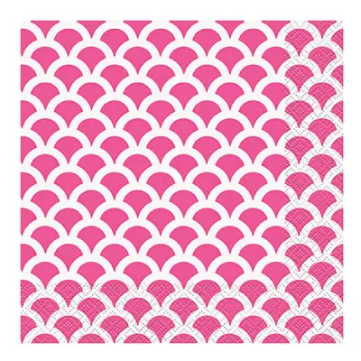 Servetter Snäckskal Rosa - 16-pack