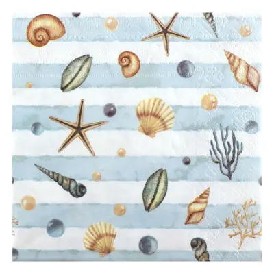 Servetter Shellfish - 20-pack