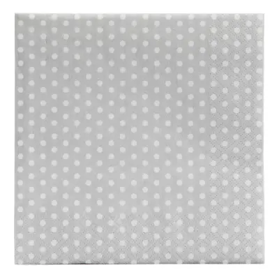 Servetter Silver Prickar - 20-pack