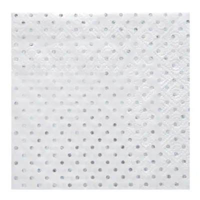 Servetter Silver/Prickiga - 20-pack