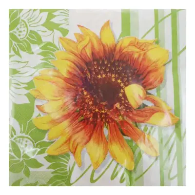 Servetter Solros - 20-pack