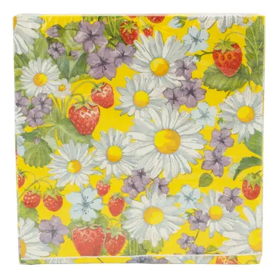 Servetter Sommarblommor - 20-pack
