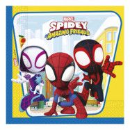 Servetter Spidey & Hans Fantastiska Vänner - 20-pack