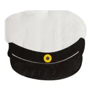 Servetter Studentmössa Stansade - 16-pack