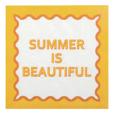 Servetter Summer is Beautiful - 12-pack