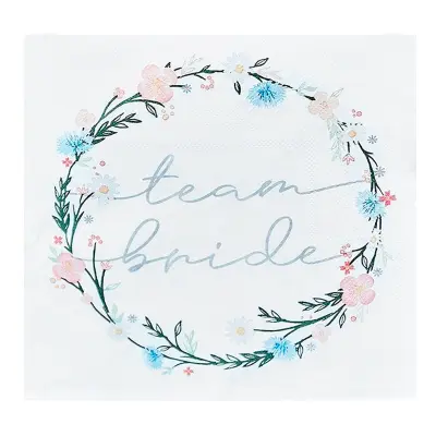Servetter Team Bride Boho - 16-pack