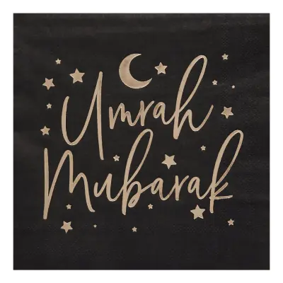 Servetter Umrah Mubarak - 16-pack