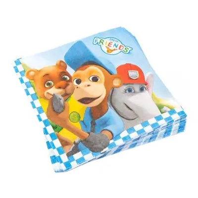 Servetter Vännernas Stad - 20-pack