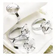 Servettring Diamantringar