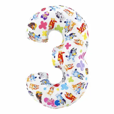 Sifferballong Bluey - Siffra 3