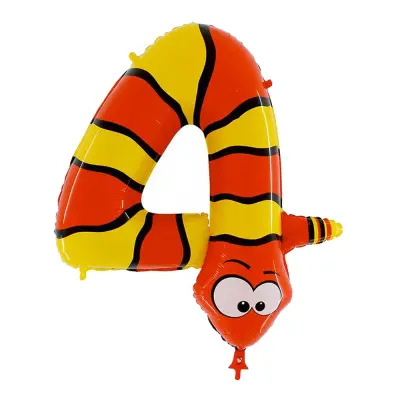 Sifferballong Djur - Siffra 4