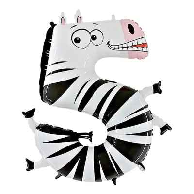 Sifferballong Djur - Siffra 5