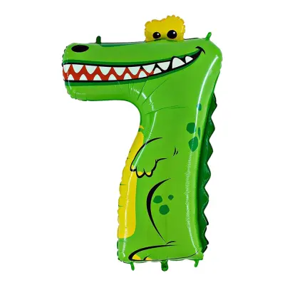 Sifferballong Djur - Siffra 7