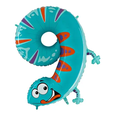 Sifferballong Djur - Siffra 9