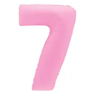 Sifferballong Sakura Pink - Siffra 7