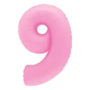 Sifferballong Sakura Pink - Siffra 9