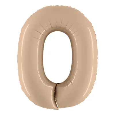 Sifferballong Satin Nude - Siffra 0