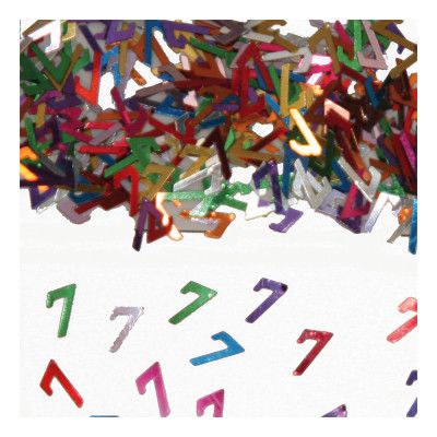 Sifferkonfetti - Siffra 7