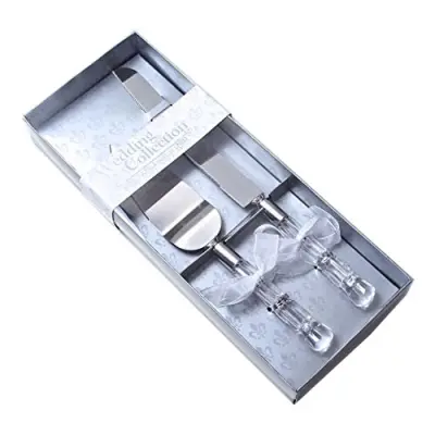 Silverfärgat Serveringskit