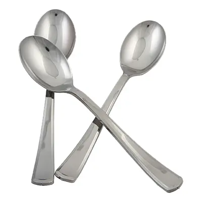 Silverskedar i Plast - 10-pack