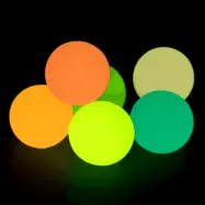 Självlysande Studsbollar i Burk - 30-pack