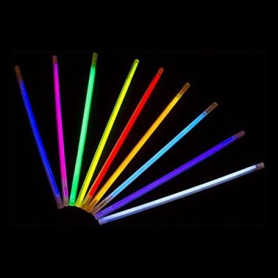Självlysande Sugrör - 25-pack