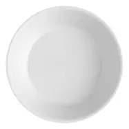 Skål Plast Vit - 6-pack